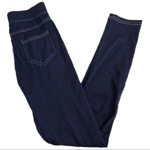 Love Trove Legging Pants Dark Denim Blue Size S